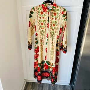 Celina Moon medium new with tag dress floral bohemian
